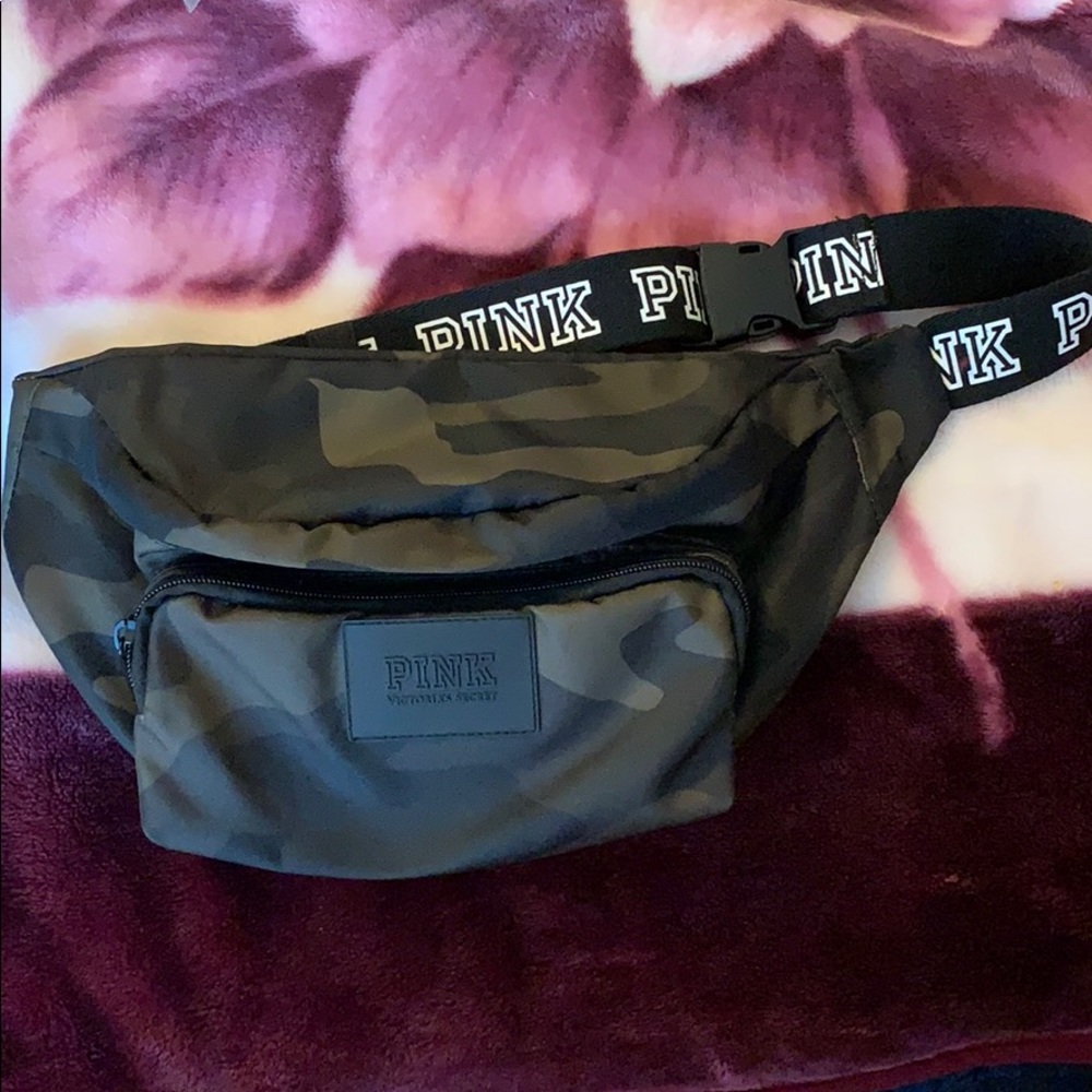 PINK Camo Fanny Belt Bag